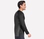 GO DRI Circuit Long Sleeve Tee, BLACK, full image number 3