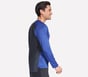 GO DRI Circuit Long Sleeve Tee, BLUE, full image number 3
