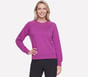 SKECHLUXE Elevate Performance Crew, SILVER / PURPLE, full image number 0