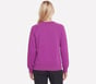 SKECHLUXE Elevate Performance Crew, SILVER / PURPLE, full image number 1