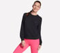 SKECH-SWEATS Performance Crew, BLK, full image number 0