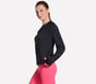 SKECH-SWEATS Performance Crew, BLK, full image number 2