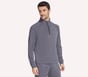 SKECHCLOUD Elevate 1/4 Zip, NOIR / GRIS ANTHRACITE, full image number 3