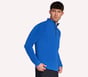 SKECHCLOUD Elevate 1/4 Zip, BLEU, full image number 2