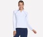 Fairway Long Sleeve 1/4 Zip, WHITE, full image number 0
