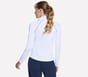 Fairway Long Sleeve 1/4 Zip, WHITE, full image number 1