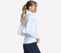 Fairway Long Sleeve 1/4 Zip, WHITE, full image number 3