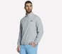 Ace 1/4 Zip, LIGHT GRAY, full image number 2