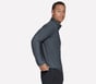 GO DRI All Day Performance 1/4 Zip, BLACK / CHARCOAL, full image number 3