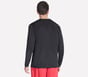 Skechers Long Sleeve Cross Tee, NOIR, full image number 1