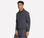 Weekend Easy 1/4 Zip, NOIR / GRIS ANTHRACITE, full image number 2