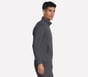 Weekend Easy 1/4 Zip, NOIR / GRIS ANTHRACITE, full image number 3