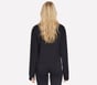 Skechluxe Elevate Blocked Crewneck, BLACK, full image number 1
