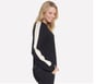 Skechluxe Elevate Blocked Crewneck, BLACK, full image number 2