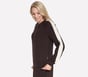 Skechluxe Elevate Blocked Crewneck, BROWN, full image number 2