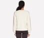 Skechluxe Elevate Blocked Crewneck, OFF WHITE / MAUVE, full image number 1