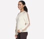 Skechluxe Elevate Blocked Crewneck, OFF WHITE / MAUVE, full image number 2