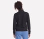 GO STRETCH Harmony Rib 1/4 Zip, BLACK, full image number 1