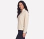 GO STRETCH Harmony Rib 1/4 Zip, NATURAL / TAN, full image number 2