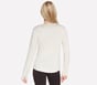 GO DRI Swift Stripe LS Crew, BLANC / MAUVE, full image number 1
