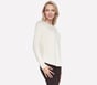 GO DRI Swift Stripe LS Crew, BLANC / MAUVE, full image number 3