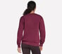 Skechers Bling Crew, BOURGONDIë / ROZE, full image number 1