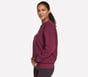 Skechers Bling Crew, BOURGONDIë / ROZE, full image number 2