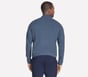 SKECHCLOUD Lounge 1/4 Zip, CHARCOAL / NAVY, full image number 1