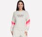 Britto: Retro Pop Pullover, LIGHT GRAY, full image number 0