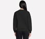 Collegiate Crest Crewneck, BLACK, full image number 1