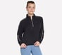 Cozy Luxe 1/4 Zip, FEKETE, full image number 0