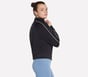 Cozy Luxe 1/4 Zip, FEKETE, full image number 2