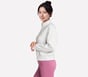 Cozy Luxe 1/4 Zip, LIGHT BLUE / GRAY, full image number 2