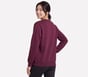 Signature Diamond Crew, BURGUNDY / PINK, full image number 1