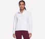 GO WALK Everywhere 1/4 Snap Pullover, WHITE, full image number 0