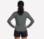 Soft Knit Ottoman 1/4 Zip, VERT / NOIR, full image number 1