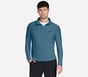GO DRI All Day 1/4 Zip, NAVY / GRAY, full image number 0