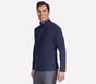 GO DRI All Day 1/4 Zip, NAVY, full image number 2