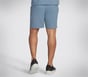 Skechers Apparel Movement 7 Inch Short II, BLUE  /  GRAY, full image number 1