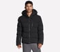 Heat Embossed Puffer, BLACK, full image number 0