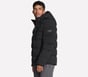 Heat Embossed Puffer, BLACK, full image number 2