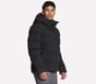 Heat Embossed Puffer, BLACK, full image number 3
