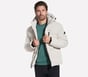 Heat Embossed Puffer, TAUPE, full image number 4