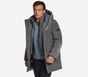 Non-Quilted Parka, GRAY, full image number 2