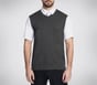 Skechers GO GOLF Fairway V Neck Vest, GRIS ANTHRACITE, full image number 0