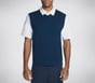 Skechers GO GOLF Fairway V Neck Vest, NAVY, full image number 0