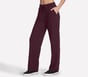 GO STRETCH Harmony Rib Pant, WHITE / BURGUNDY, full image number 2