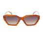 Geo Shiny Lens Sunglasses, MARRÓN, full image number 1