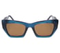Square Crystal Sunglasses, AZUL, full image number 1