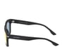 Square Soft Touch Sunglasses, ZWART, full image number 1